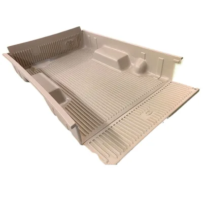 Tailored Bed Liner Mat for Toyota LC79 Single Cab Extended Version Beige Pickup Truck Tailored Bed Liner Mat for Toyota LC79 Single Cab Extended Version Beige Pickup Truck