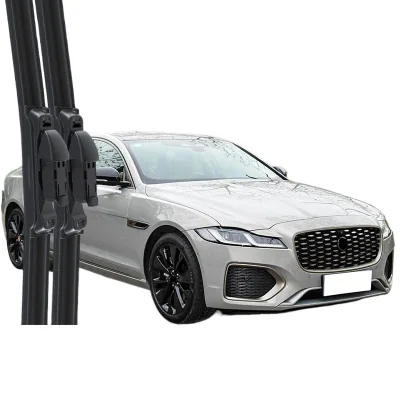 All-Weather Frameless Windshield Wiper Blades for Jaguar XFL Silent Rubber Strip Multi-Functional Fit All-Weather Frameless Windshield Wiper Blades for Jaguar XFL Silent Rubber Strip Multi-Functional Fit