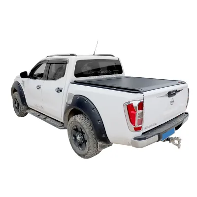 Remote Controlled Electric Retractable Tonneau Cover for Nissan Navara NP300 Pickup Truck Remote Controlled Electric Retractable Tonneau Cover for Nissan Navara NP300 Pickup Truck