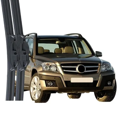 All-Season Frameless Windshield Wiper Blades with Silent Rubber Strips for Mercedes-Benz GLK220 All-Season Frameless Windshield Wiper Blades with Silent Rubber Strips for Mercedes-Benz GLK220