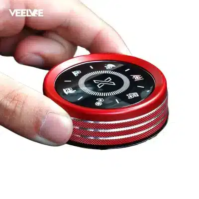 Suitable for Jet Traveler Shanhai T2 Modified Central Control Knob Decorative Ring Gear Interior Driving Knob Alloy Suitable for Jet Traveler Shanhai T2 Modified Central Control Knob Decorative Ring Gear Interior Driving Knob Alloy