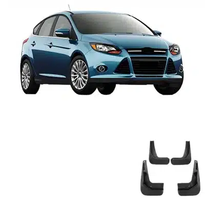 Soft Rubber Car Mud Flaps Rear and Front Splash Guards Replacement for Ford Focus Hatchback 2012 Soft Rubber Car Mud Flaps Rear and Front Splash Guards Replacement for Ford Focus Hatchback 2012