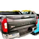 Pickup Truck Tailgate Trim Panel Black Decal Kit for Foton