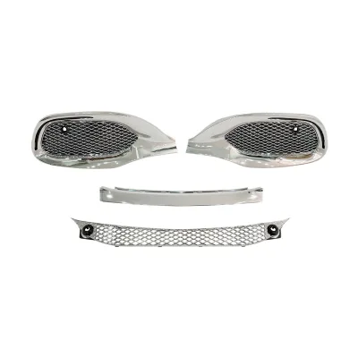 Front Bumper Grille Grille Replacement for Mercedes-Benz S-Class W223 2021+ Maybach Style Glossy Black Finish Front Bumper Grille Grille Replacement for Mercedes-Benz S-Class W223 2021+ Maybach Style Glossy Black Finish