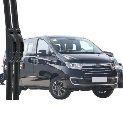 Frameless Windshield Wiper Blades with Silent Rubber Strip for JAC Refine E3 Frameless Windshield Wiper Blades with Silent Rubber Strip for JAC Refine E3