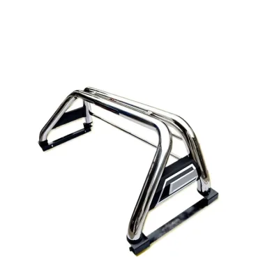 Stainless Steel Roll Bar Rack for Pickup Truck Bed, Compatible with Toyota Hilux Revo, Mitsubishi L200, Nissan Navara, Isuzu D-Max Stainless Steel Roll Bar Rack for Pickup Truck Bed, Compatible with Toyota Hilux Revo, Mitsubishi L200, Nissan Navara, Isuzu D-Max