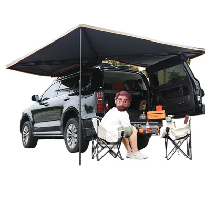 270 Degree Car Awning Fan-Shaped Side Tent Waterproof Vehicle Rooftop Canopy for Tank 500 Hi4-T and Off-Road SUVs 270 Degree Car Awning Fan-Shaped Side Tent Waterproof Vehicle Rooftop Canopy for Tank 500 Hi4-T and Off-Road SUVs