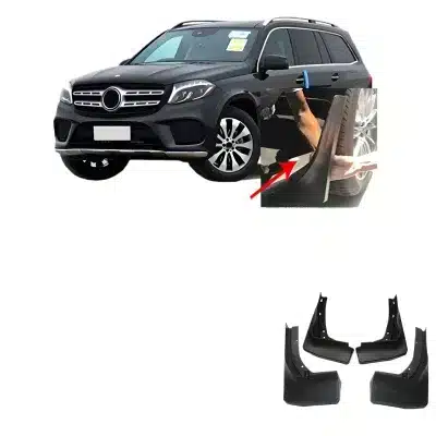 Soft TPV Rubber Mud Flaps Splash Guards for 2015-2019 Mercedes-Benz GLS (Base Model, Without Running Boards) Soft TPV Rubber Mud Flaps Splash Guards for 2015-2019 Mercedes-Benz GLS (Base Model, Without Running Boards)