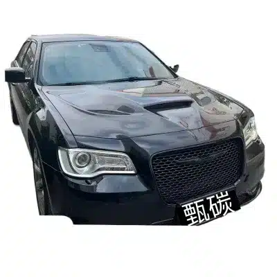 Carbon Fiber Engine Hood Cover for Chrysler 300C Exterior Modification Body Kit Carbon Fiber Engine Hood Cover for Chrysler 300C Exterior Modification Body Kit