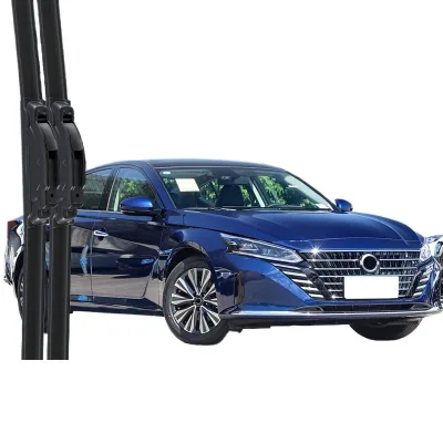 All-Season Frameless Windshield Wiper Blades Silent Rubber Refills for Nissan Teana Multi-Functional Design All-Season Frameless Windshield Wiper Blades Silent Rubber Refills for Nissan Teana Multi-Functional Design