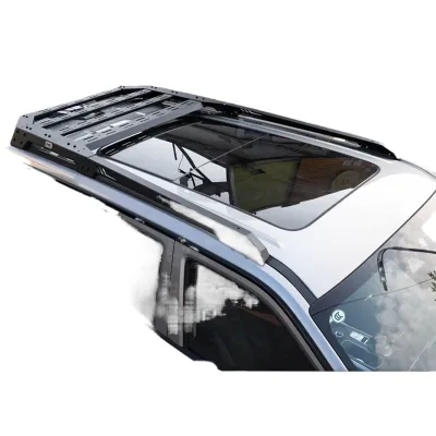 MK Aluminum Alloy Roof Rack Platform with Spotlights and Side Ladder for TANK 400 Off-Road Modification Accessories MK Aluminum Alloy Roof Rack Platform with Spotlights and Side Ladder for TANK 400 Off-Road Modification Accessories