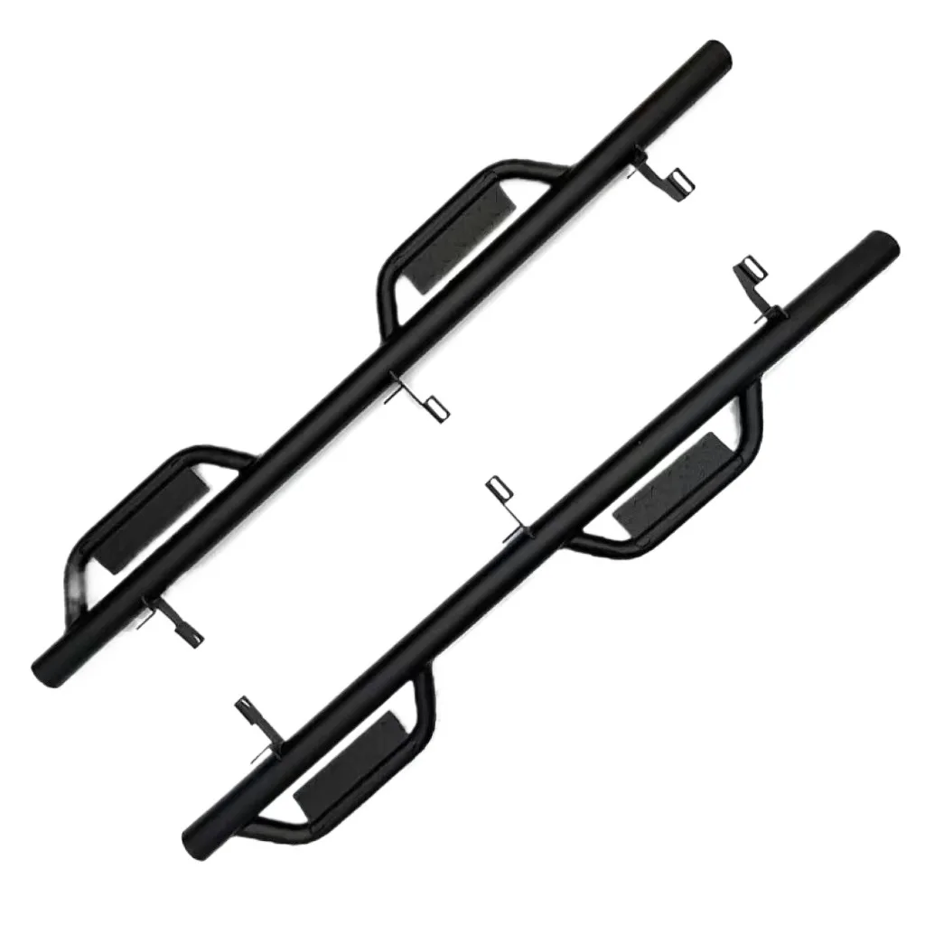 Heavy Duty Steel Side Steps Running Boards Nerf Bars for Full-Size Pickup Trucks 4-Door Cab