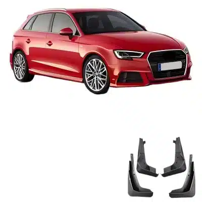 Soft TPE Mud Flaps Splash Guards for 2016-2019 Audi A3 Hatchback Sport Edition Rear and Front Set Soft TPE Mud Flaps Splash Guards for 2016-2019 Audi A3 Hatchback Sport Edition Rear and Front Set