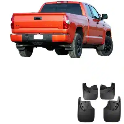Soft Rubber Mud Flaps Splash Guards for Toyota Tundra 2008-2021 Front and Rear Fender Flares Soft Rubber Mud Flaps Splash Guards for Toyota Tundra 2008-2021 Front and Rear Fender Flares