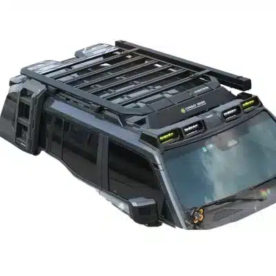 Suitable for Prado Lc250 Roof Rack Frame Off-Road Modification Domineering Ladder Platform Aluminum Alloy Accessories Suitable for Prado Lc250 Roof Rack Frame Off-Road Modification Domineering Ladder Platform Aluminum Alloy Accessories