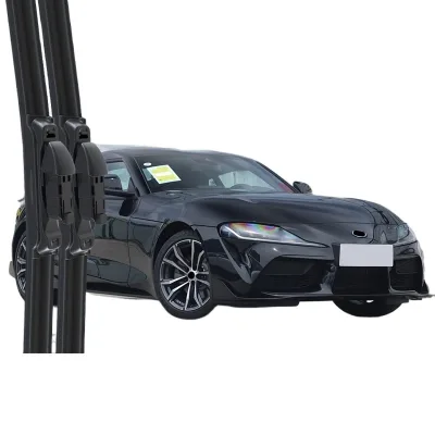 Multi-Functional Frameless Windshield Wiper Blades Silent Rubber Refills for Toyota GR Supra Multi-Functional Frameless Windshield Wiper Blades Silent Rubber Refills for Toyota GR Supra