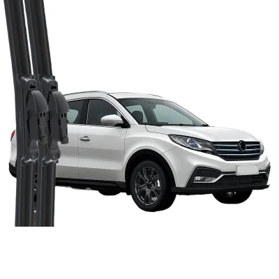 Boneless Silent Front Windshield Wiper Blades for DFSK Glory 580PHEV New Energy Vehicle Boneless Silent Front Windshield Wiper Blades for DFSK Glory 580PHEV New Energy Vehicle