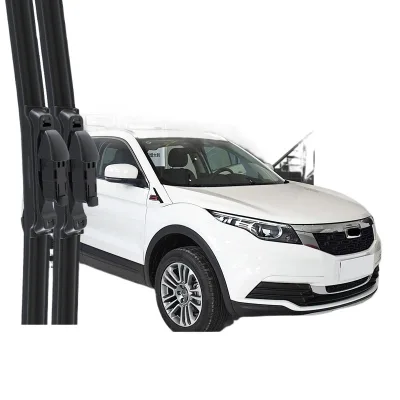 Multi-Functional Frameless Windshield Wiper Blades Silent Rubber Refills for Qoros 5 Multi-Functional Frameless Windshield Wiper Blades Silent Rubber Refills for Qoros 5