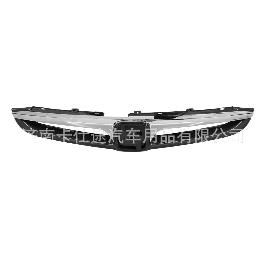 Front Upper Grille Matte Black Finish Mesh Grille for Accord 2003-2005 Replacement Part 71121-SDA-A00