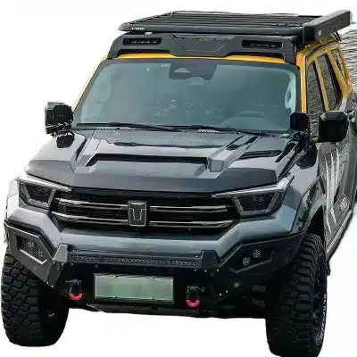 Double-Sided Carbon Fiber Engine Hood Bonnet Cover for Tank 400 Exterior Modification Double-Sided Carbon Fiber Engine Hood Bonnet Cover for Tank 400 Exterior Modification