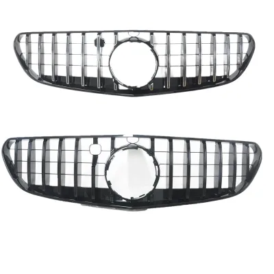 GT Style Front Grille Vertical Slat Grille Insert for Mercedes-Benz S-Class W217 Coupe 2015-2018 GT Style Front Grille Vertical Slat Grille Insert for Mercedes-Benz S-Class W217 Coupe 2015-2018