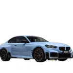 Carbon Fiber Exterior Aerodynamic Body Kit for BMW M2 G87 Front Lip Side Skirts Rear Diffuser and Spoiler Set