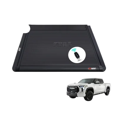 Electric Retractable Tonneau Cover for Toyota Tundra and Tacoma Pickup Trucks Electric Retractable Tonneau Cover for Toyota Tundra and Tacoma Pickup Trucks