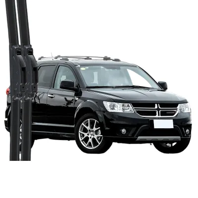 All-Season Frameless Windshield Wiper Blades Multi-Function Silent Rubber Refills for Dodge Journey JCUV All-Season Frameless Windshield Wiper Blades Multi-Function Silent Rubber Refills for Dodge Journey JCUV