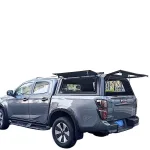 Truck Bed Hardtop Cover for Isuzu D-MAX 2021+ 3-Door Metal Canopy with Lock