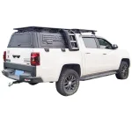 Pickup Truck Bed Cover Tri-Fold Manganese Steel High Top for JMC Yuhu 7/Yuhu 9