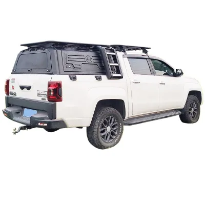 Pickup Truck Bed Cover Tri-Fold Manganese Steel High Top for JMC Yuhu 7/Yuhu 9 Pickup Truck Bed Cover Tri-Fold Manganese Steel High Top for JMC Yuhu 7/Yuhu 9