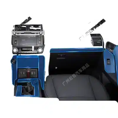 TPU Clear Interior Film Protector for Toyota Land Cruiser Prado Central Control Gear Shift Panel Decor