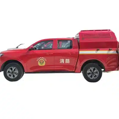 Pickup Truck Bed Cover 30cm Height Increase for SAIC Maxus Jiangling Bao Dian Daka, Red Fire Truck Style Pickup Truck Bed Cover 30cm Height Increase for SAIC Maxus Jiangling Bao Dian Daka, Red Fire Truck Style