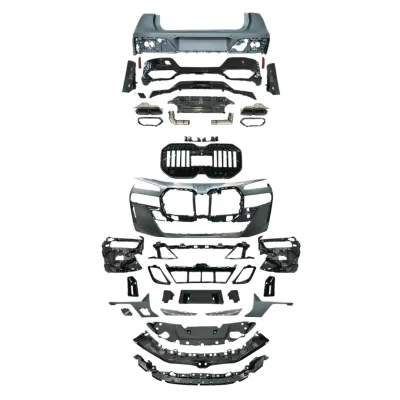 M-Tech Style Front and Rear Bumper Body Kit for BMW 7 Series G70 M760 Sport Edition M-Tech Style Front and Rear Bumper Body Kit for BMW 7 Series G70 M760 Sport Edition