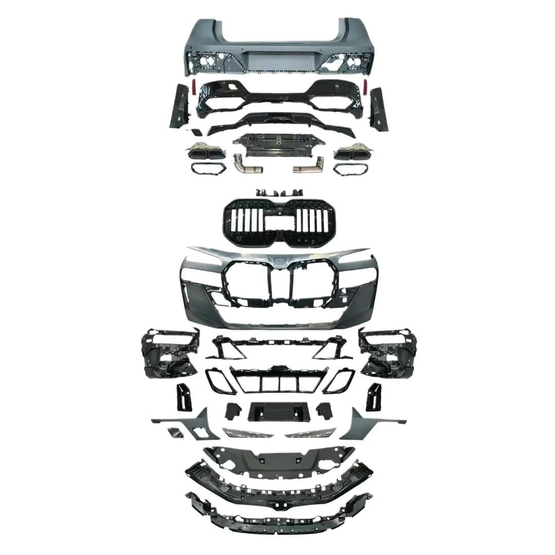 M-Tech Style Front and Rear Bumper Body Kit for BMW 7 Series G70 M760 Sport Edition