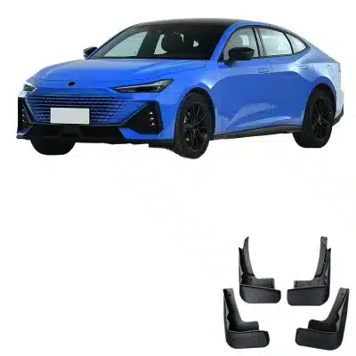 Soft Rubber Car Mud Flaps Splash Guards for Changan UNI-V 2022-2024 Exterior Modification Accessories Soft Rubber Car Mud Flaps Splash Guards for Changan UNI-V 2022-2024 Exterior Modification Accessories