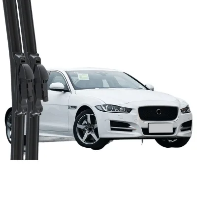 Professional Frameless Windshield Wiper Blades, Silent Natural Rubber Refills for Jaguar XE Professional Frameless Windshield Wiper Blades, Silent Natural Rubber Refills for Jaguar XE