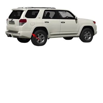 Soft Rubber Mud Flaps Tire Splash Guards For Toyota 4Runner 2012-2023 Front and Rear Set Soft Rubber Mud Flaps Tire Splash Guards For Toyota 4Runner 2012-2023 Front and Rear Set