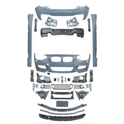 Front Bumper Body Kit M-Tech Style Upgraded Exterior Set for BMW 1 Series F20 2012-2014 Front Bumper Body Kit M-Tech Style Upgraded Exterior Set for BMW 1 Series F20 2012-2014