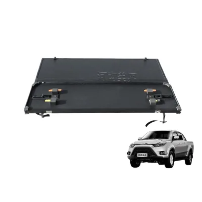 Hard Tri-Fold Tonneau Cover for JMC Dadao Yuhu 3 5 7 9 and Baodian Pickup Trucks Hard Tri-Fold Tonneau Cover for JMC Dadao Yuhu 3 5 7 9 and Baodian Pickup Trucks