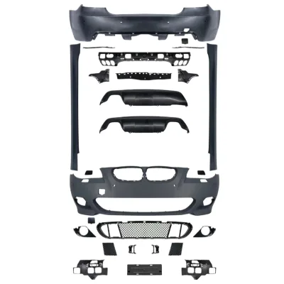 M-Tech Style Front and Rear Bumper Body Kit for BMW 5 Series E60 2004-2010 M-Tech Style Front and Rear Bumper Body Kit for BMW 5 Series E60 2004-2010