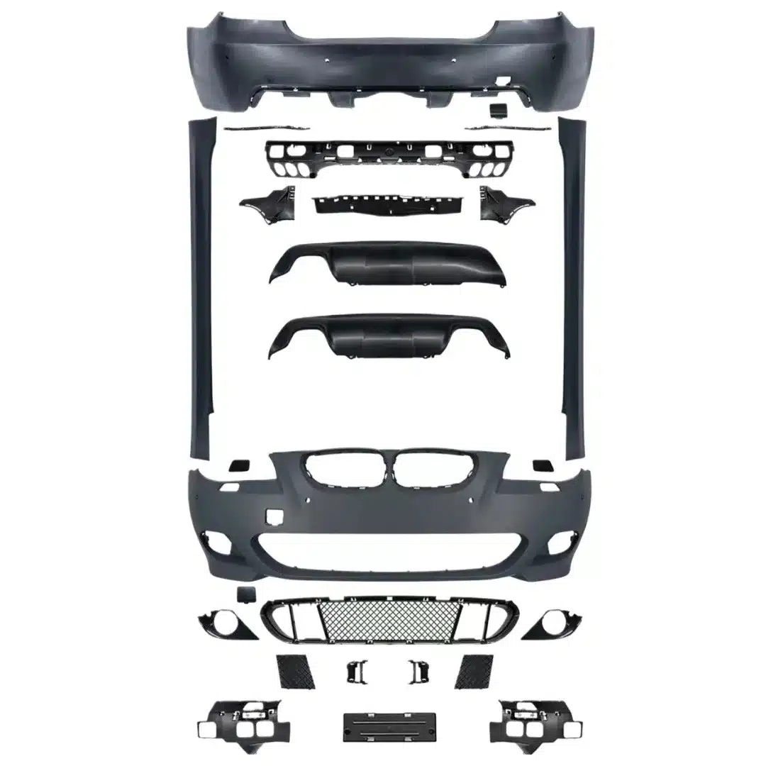 M-Tech Style Front and Rear Bumper Body Kit for BMW 5 Series E60 2004-2010