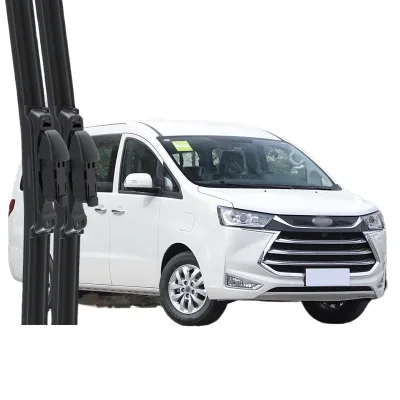 Professional Frameless Windshield Wiper Blades with Silent Rubber Strip for JAC Refine E4 Professional Frameless Windshield Wiper Blades with Silent Rubber Strip for JAC Refine E4