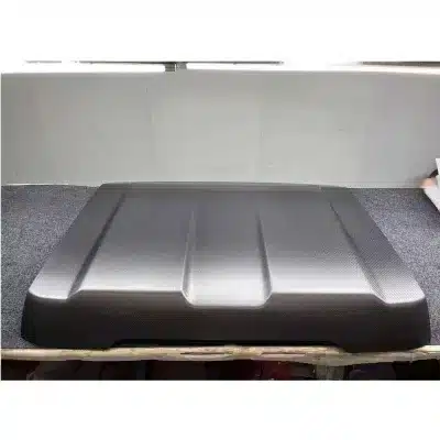 Carbon Fiber Engine Hood Replacement for Toyota Land Cruiser LC71 LC76 LC78, Matte Carbon Fiber Front Car Bonnet Cover