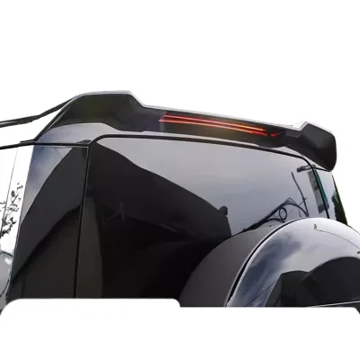 Rear Roof Spoiler Wing Off-Road Styling Exterior Decoration Compatible with Land Rover New Defender Rear Roof Spoiler Wing Off-Road Styling Exterior Decoration Compatible with Land Rover New Defender