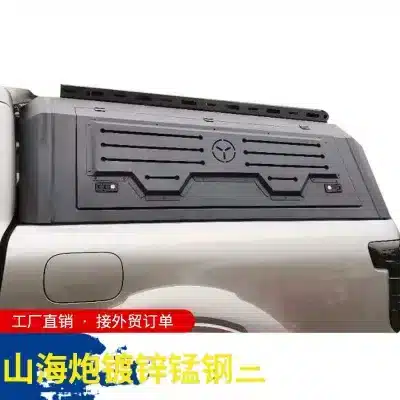 Galvanized Manganese Steel Tri-fold Pickup Truck Bed Cover for Great Wall Shanhai Po