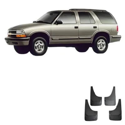Soft Rubber Universal Splash Guards Mud Flaps for Chevrolet Trailblazer 2005 Soft Rubber Universal Splash Guards Mud Flaps for Chevrolet Trailblazer 2005