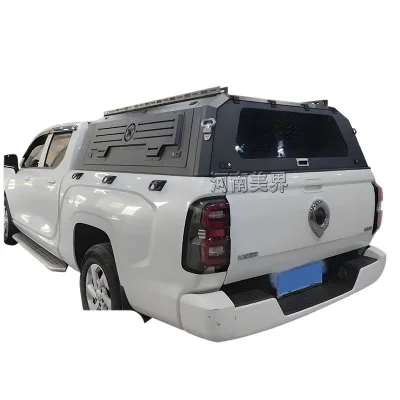Pickup Truck Bed Topper Canopy Three-Door Manganese Steel Rear Cargo Box Cover for GWM Poer Pickup Truck Bed Topper Canopy Three-Door Manganese Steel Rear Cargo Box Cover for GWM Poer