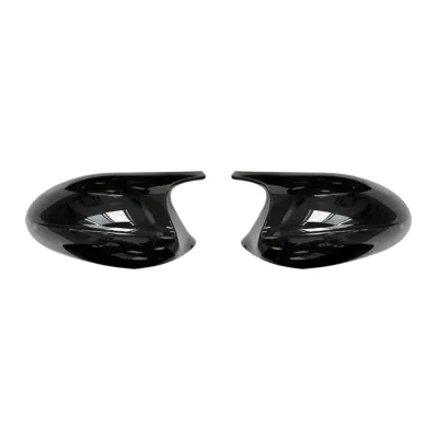 Carbon Fiber Style ABS Rearview Mirror Covers M-Style Horn Design for BMW 1 Series E81 E82 E87 E88 and X5 E70 Carbon Fiber Style ABS Rearview Mirror Covers M-Style Horn Design for BMW 1 Series E81 E82 E87 E88 and X5 E70