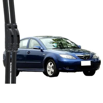 All-Weather Universal Frameless Wiper Blades Heavy Duty Silent Rubber Front Windshield Wipers for Haima 3 All-Weather Universal Frameless Wiper Blades Heavy Duty Silent Rubber Front Windshield Wipers for Haima 3